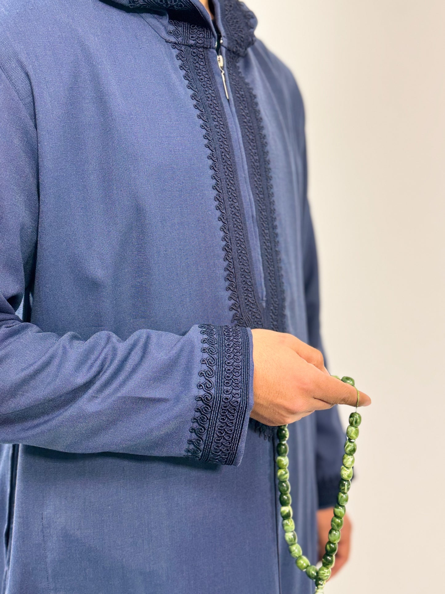 Premium Abaya Blau