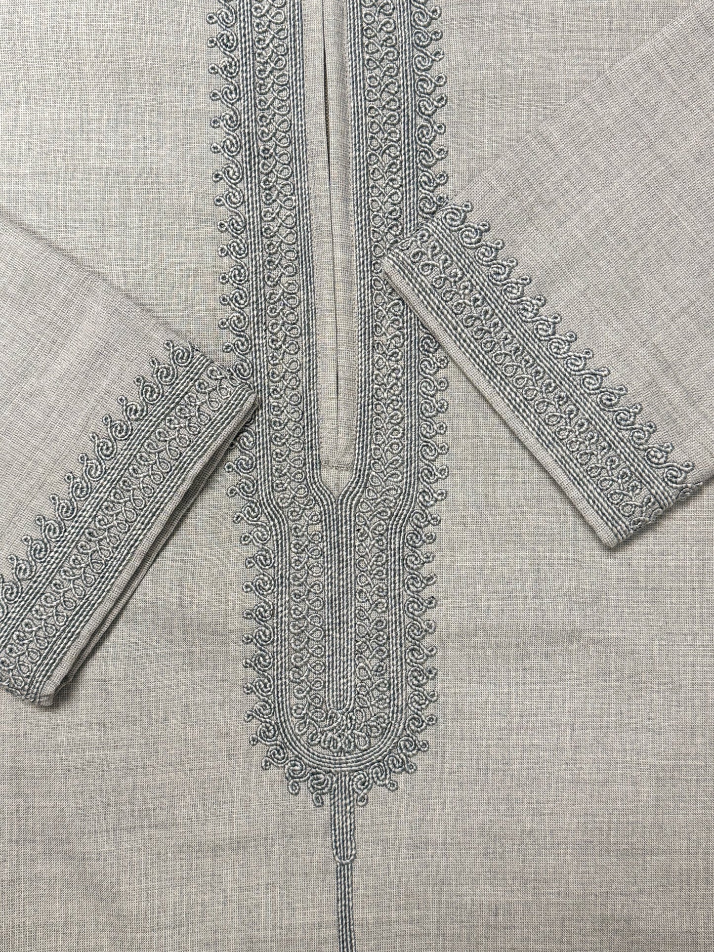 Premium Abaya Grau